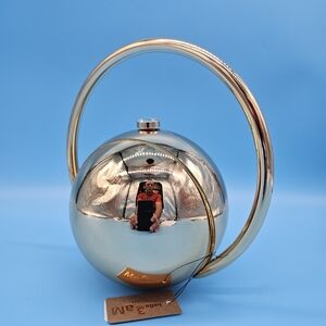 Metallic Gold Sphere Handbag by